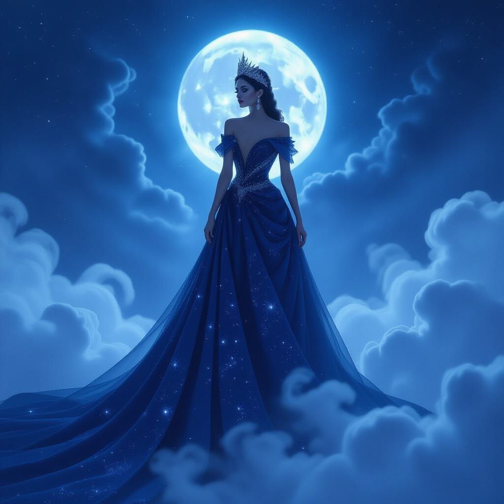 Celestial Queen of Starlight and Shadow