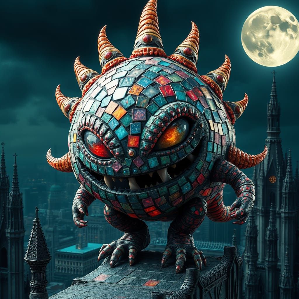 Mosaic monster