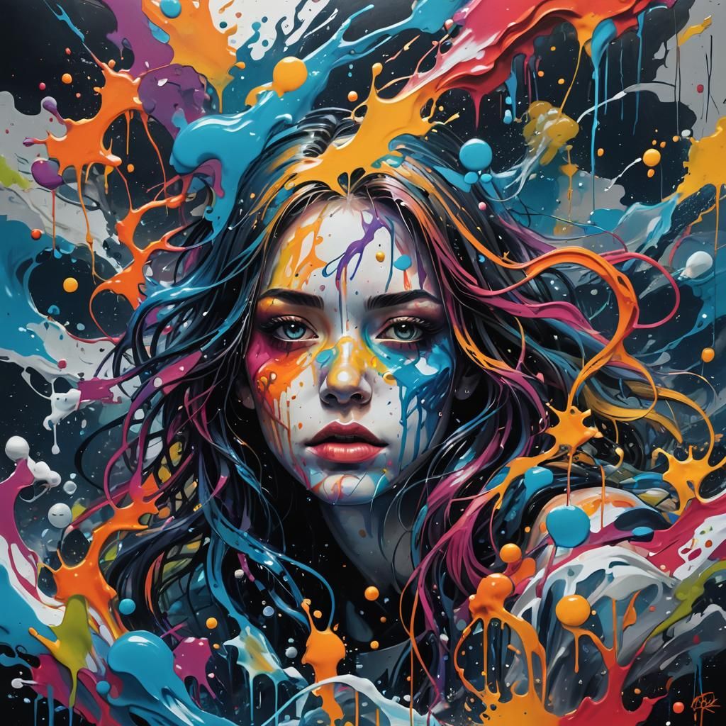 Breathing under water(colours)