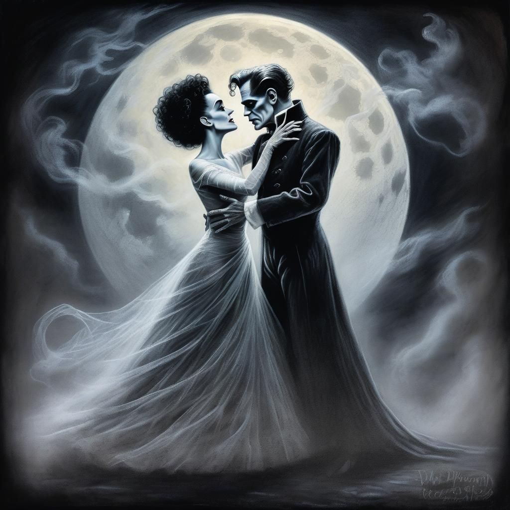 Halloween Prince and Frankenstein's Bride Waltz