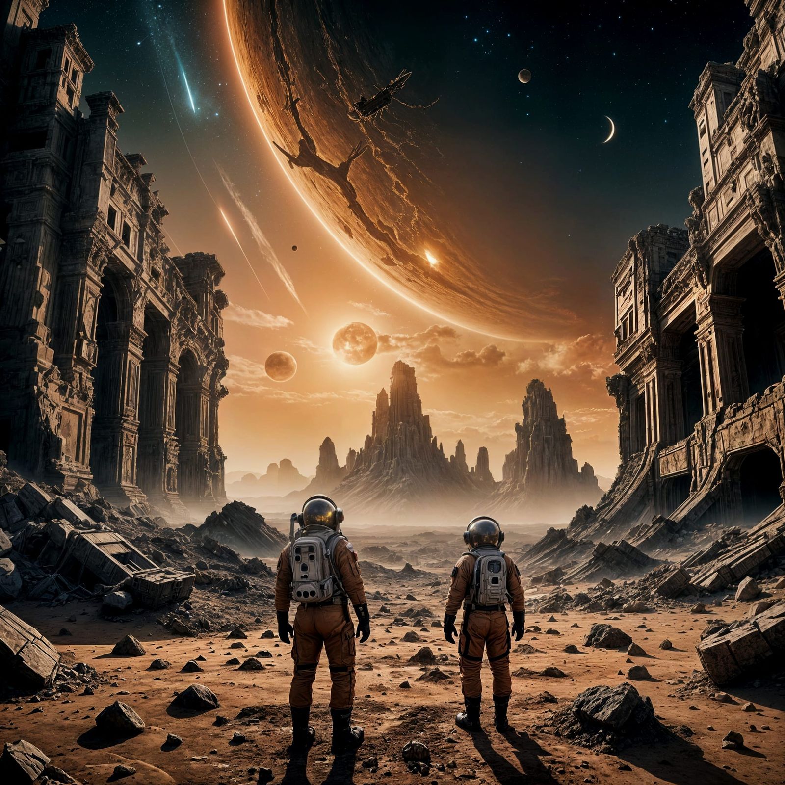 Astronauts Discover Ancient Alien Ruins on Barren Planet