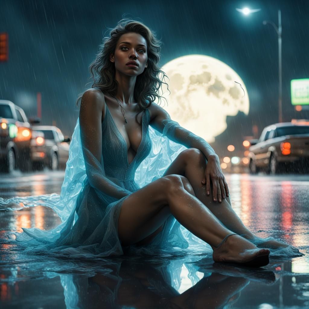 Neon Rain Fantasy: Masterpiece in Unreal Engine