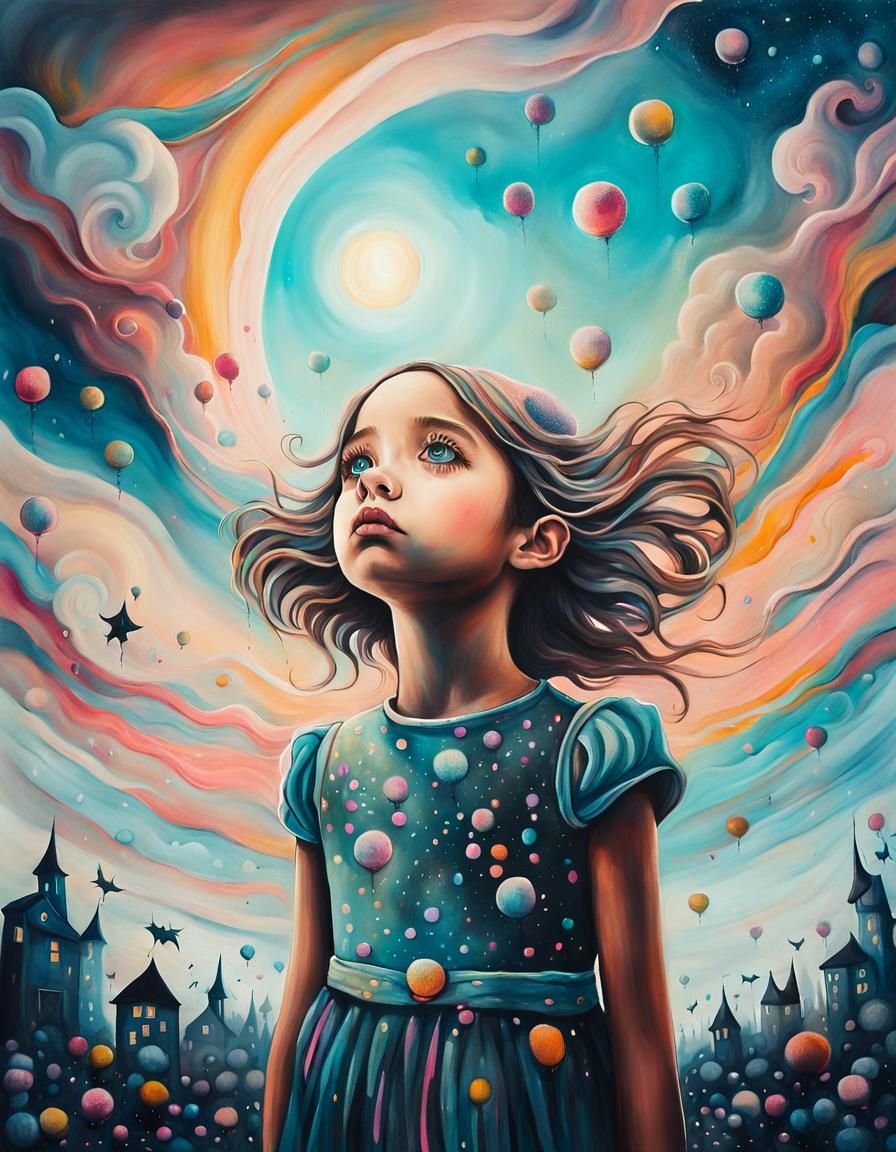 I keep my eyes up to the sky, sometimes I see too much light...