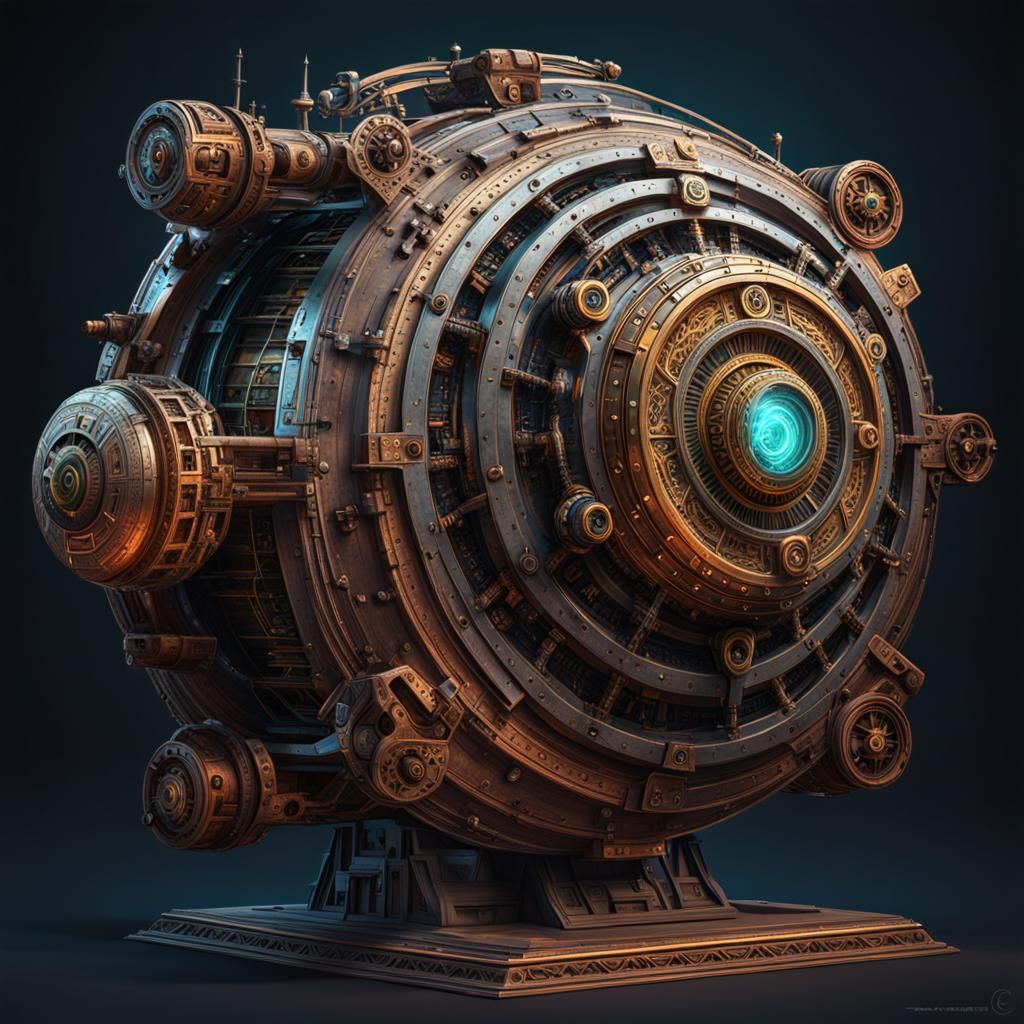 Ancient technological contraption, its purpose unknown!!