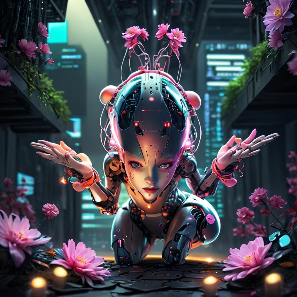 Orchids, Gemstones, and Insects: A Natural Composition