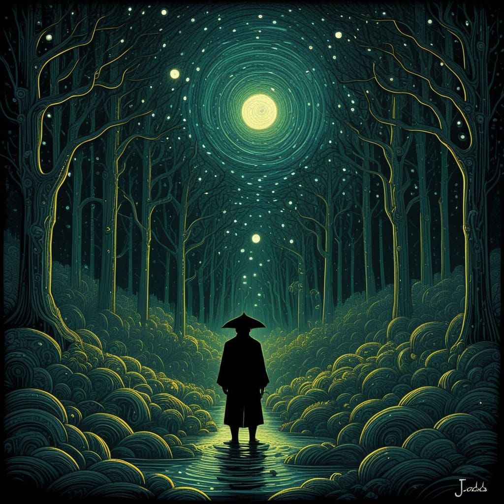 Grimdark Castle in Impasto Painting Style