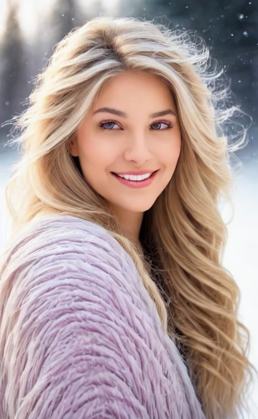 Hyperreal Figures Walking on a Vivid Street