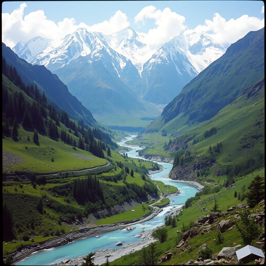 Himalayan Hidden Valley: A Cinematic Vista