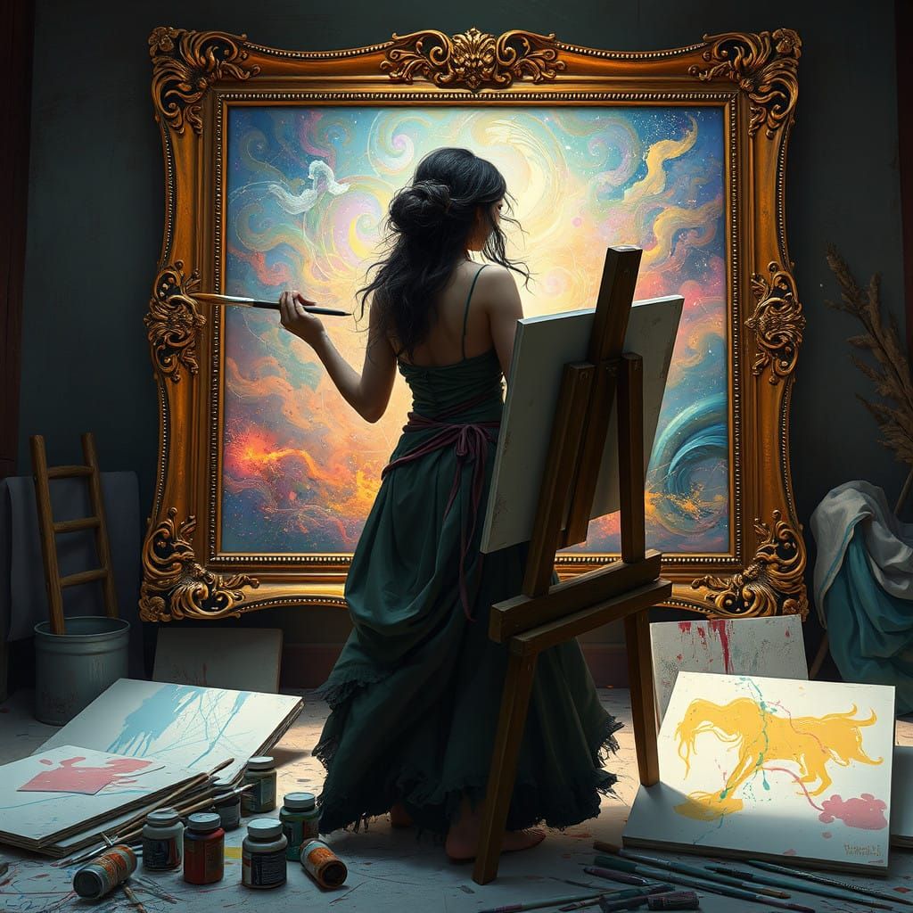 A Bohemian Artist Transports Viewers to a Fantastical Realm