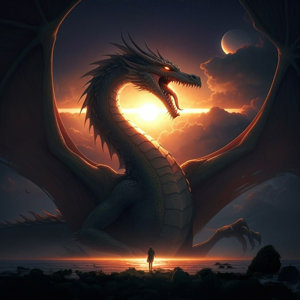 Dragon Eats Sun, Bringing the Night