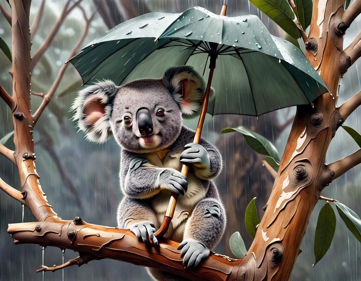 You try having this much wet fur!