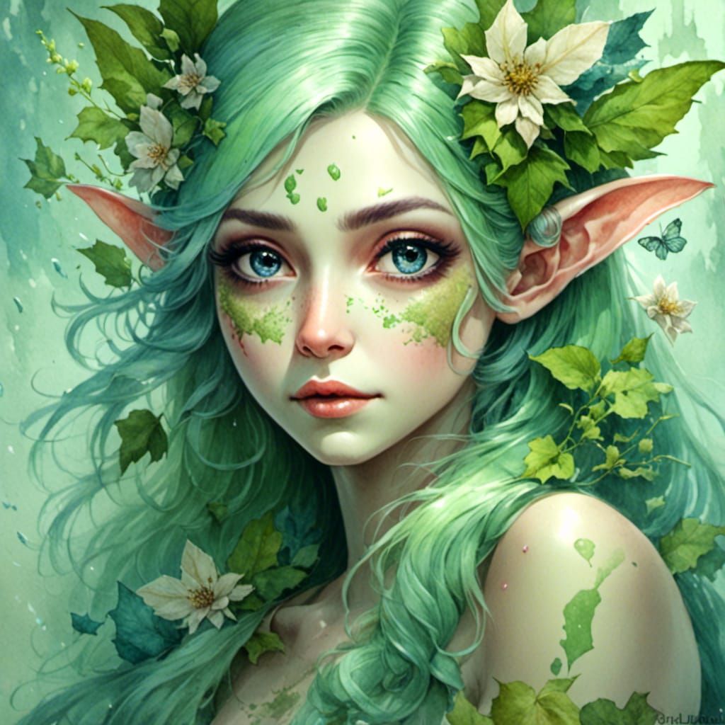 Goblin Fairy Fantasy Portrait