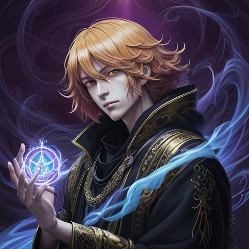 Anime Tarot Reader in Phoenix Car: Key Visual