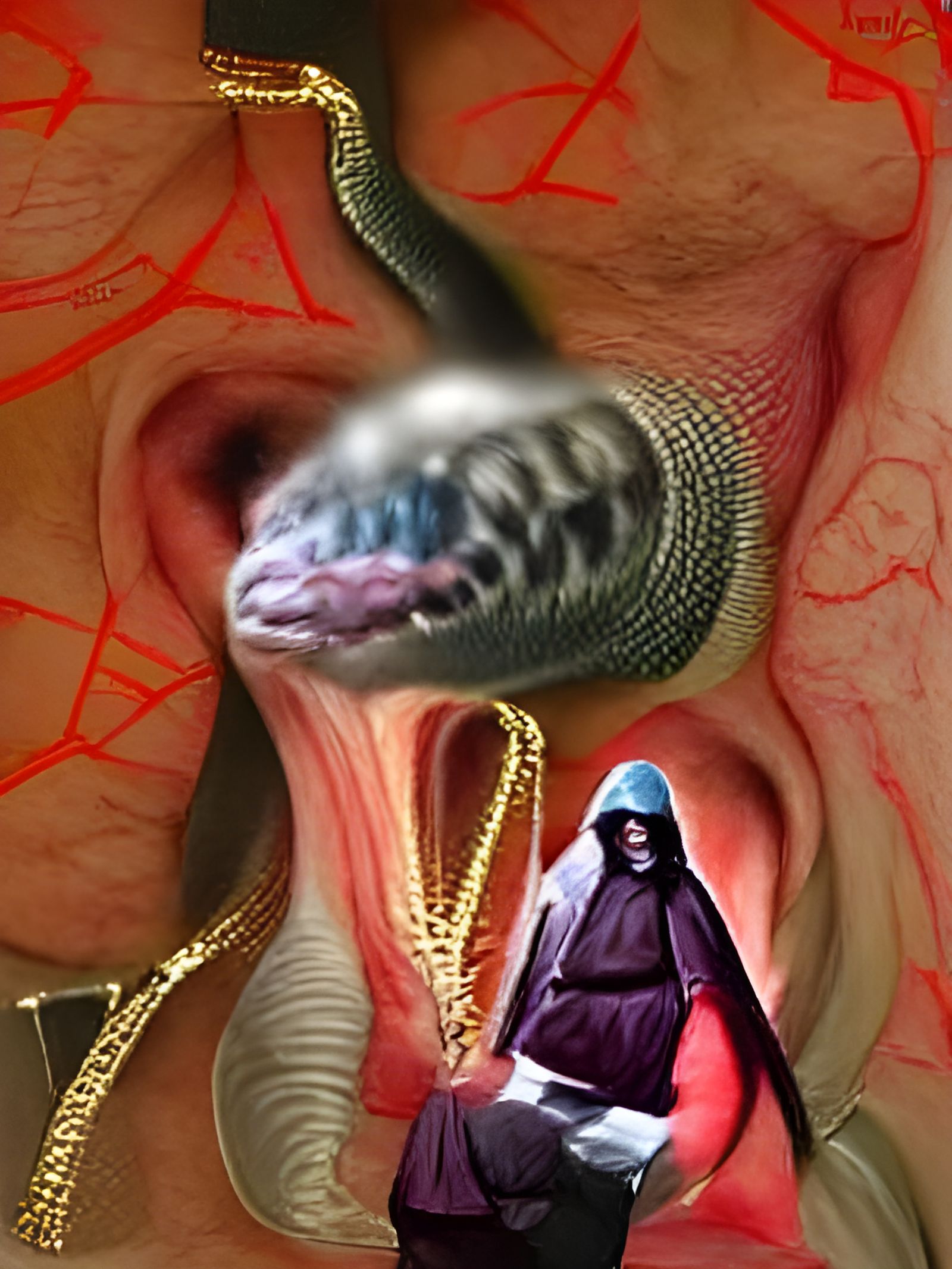 Abstract Image Generated from Random Keywords