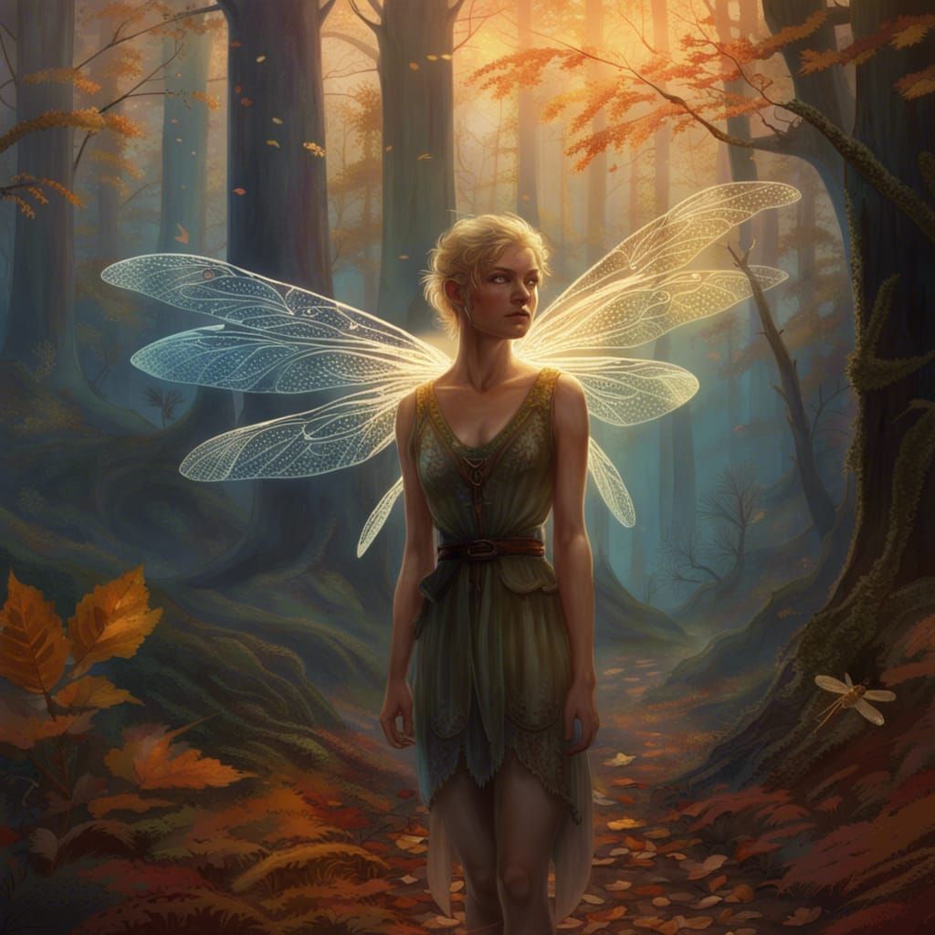 Sad autumn Faerie 3