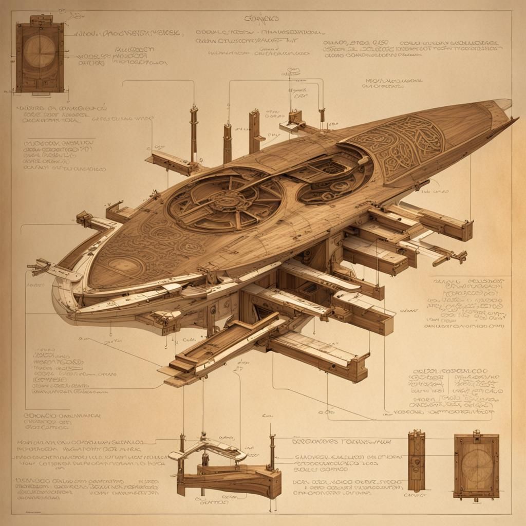 schematic diagram Norse Viking star sailing long boat