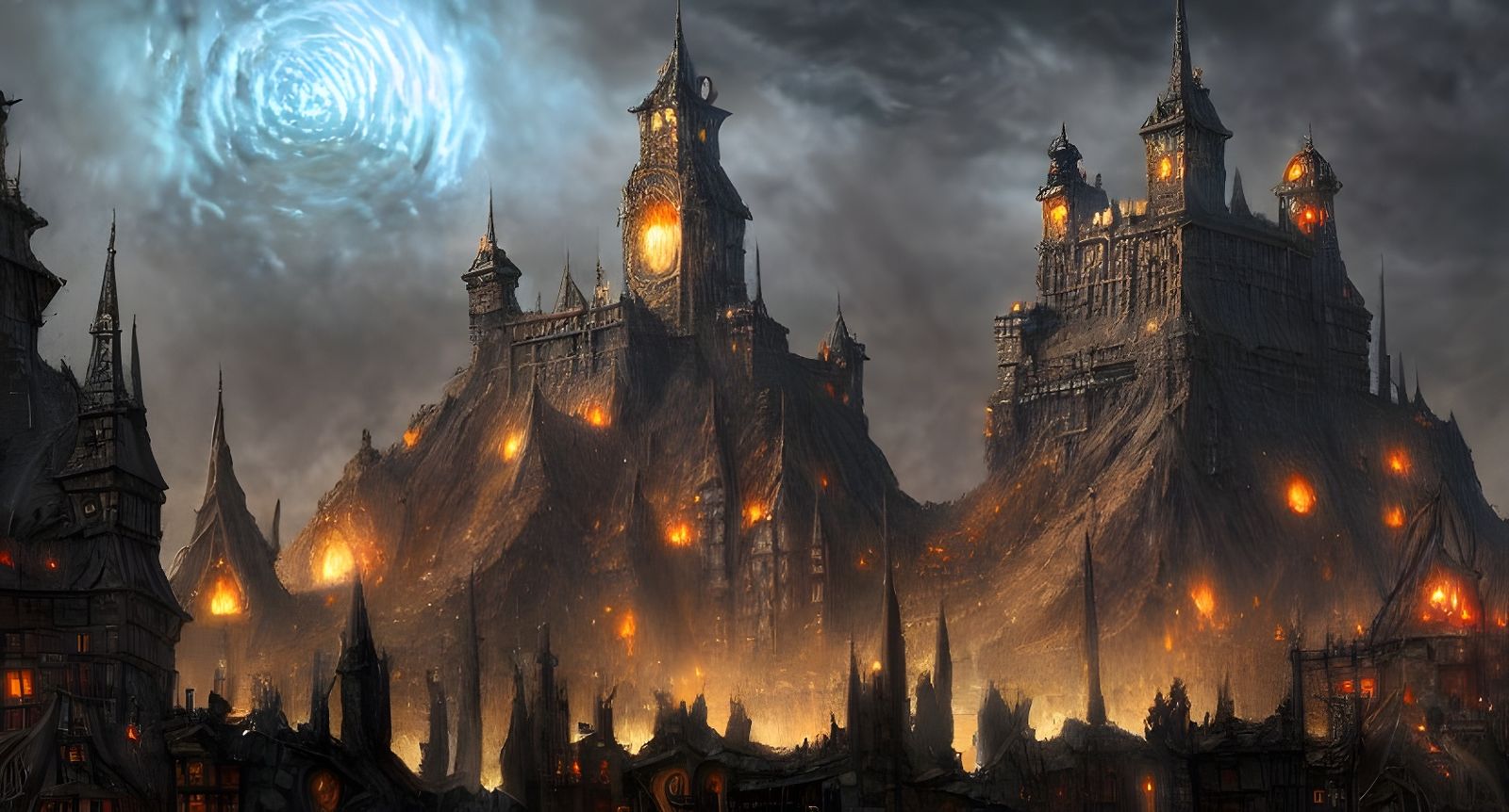 Epic Stormwind City Art by Strzalkowski & Staples
