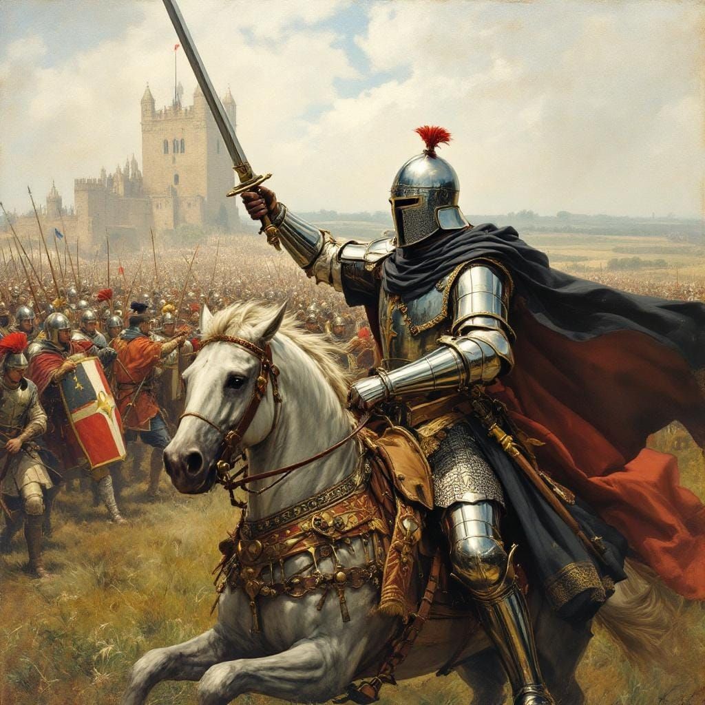 Henry V at the Battle of Agincourt