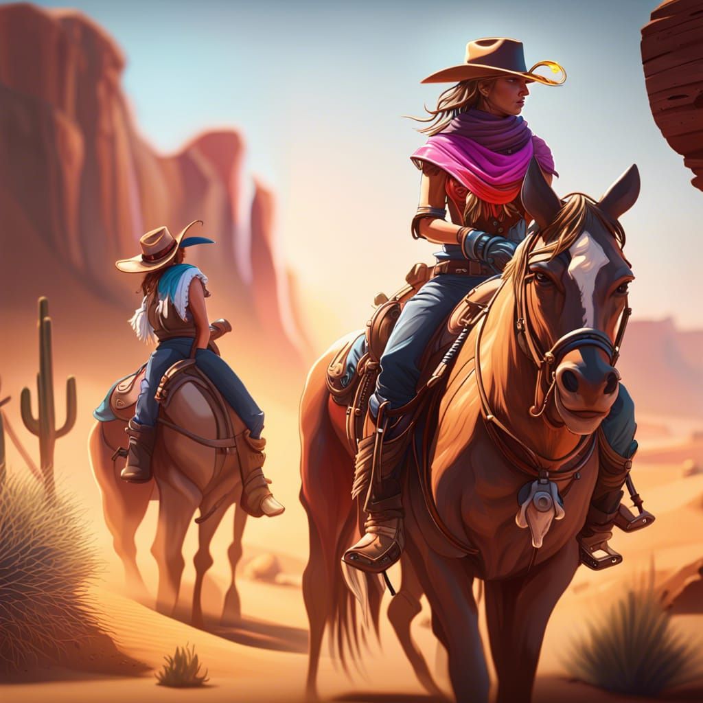 Cowboy & Cowgirl Desert Quests