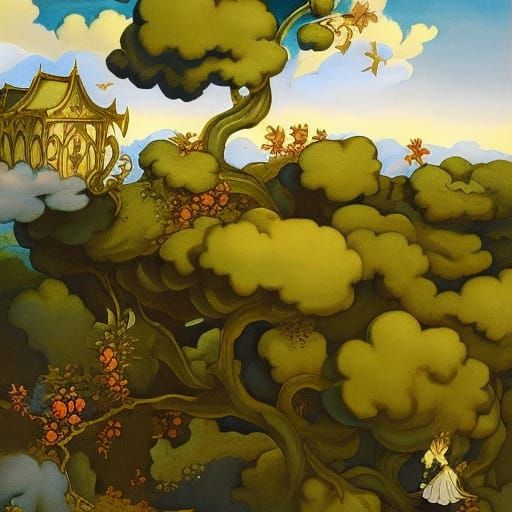 Jack and Rococo Beanstalk: Golden Age Illustration