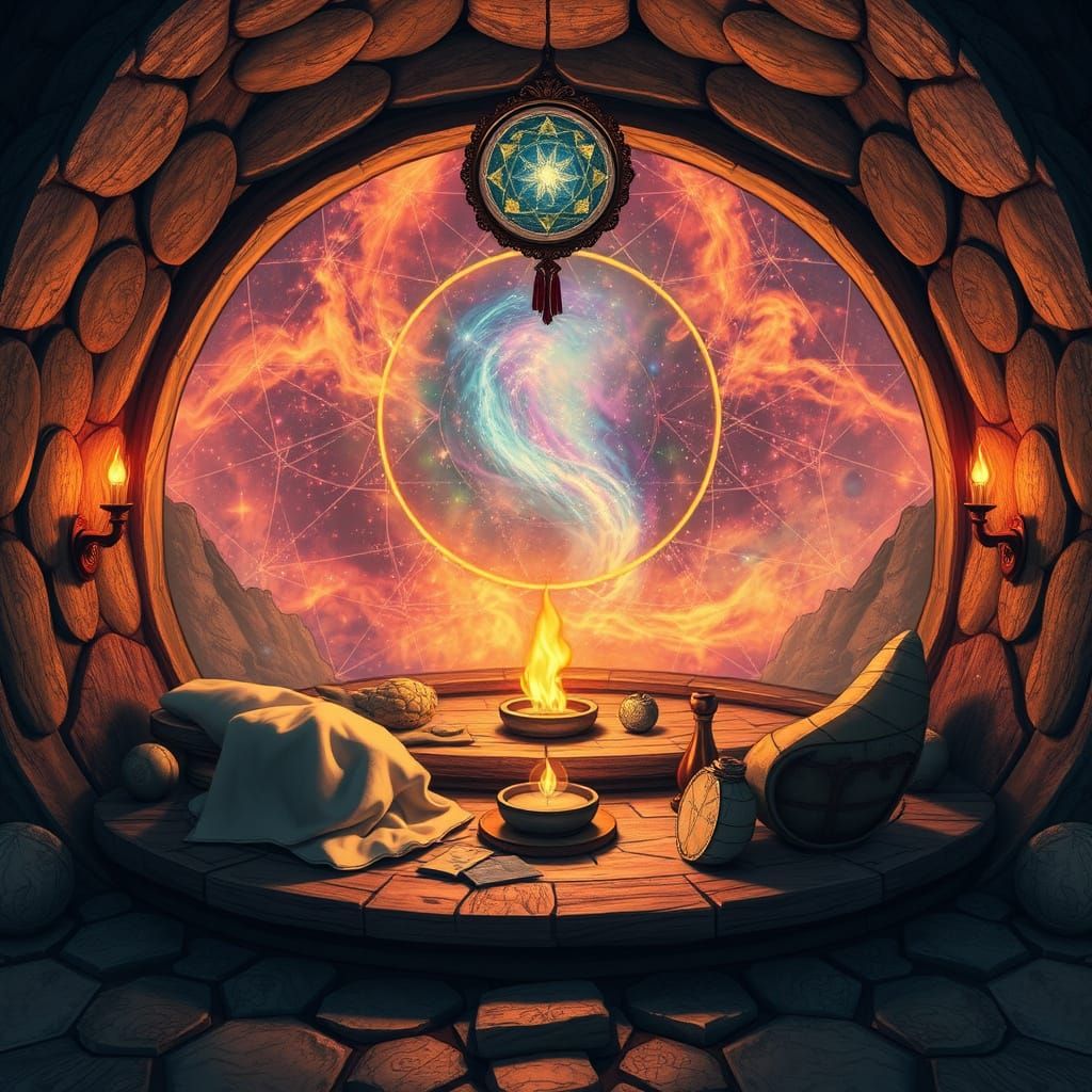 AI Generated Alchemy Formula Art