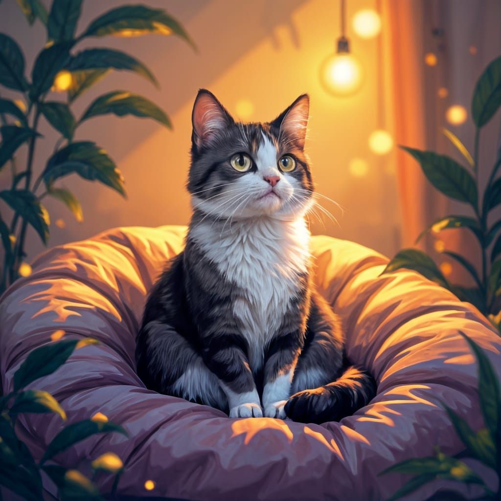 AI Generated Image of a Cat