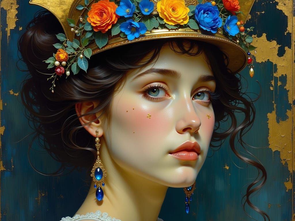 Lady Oscar Captain of the Guard in Lapis Lazuli Hues