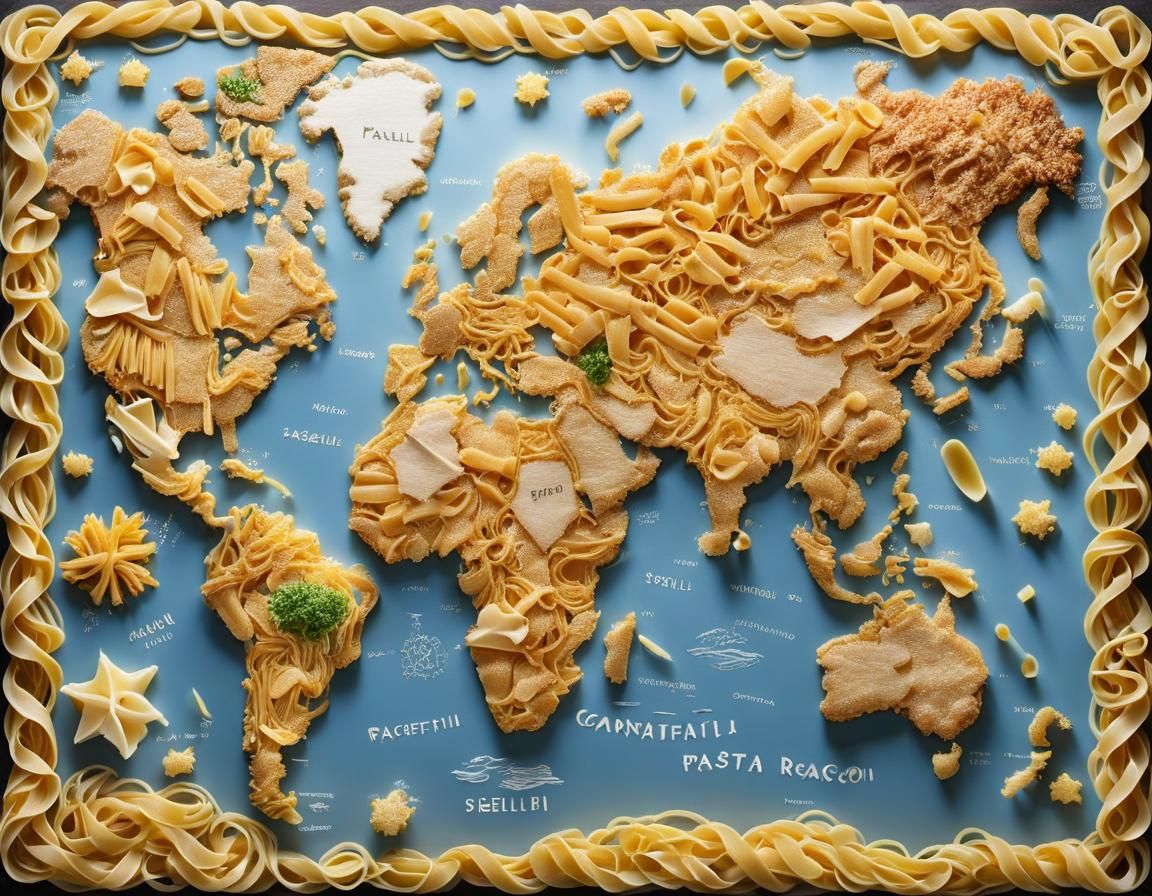 Food-Themed Worlds - A World of Pasta