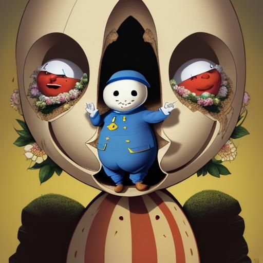 AI Image of Humpty Dumpty