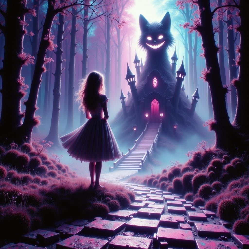 Alice in Wonderland: Cheshire Cat's Mystical Castle
