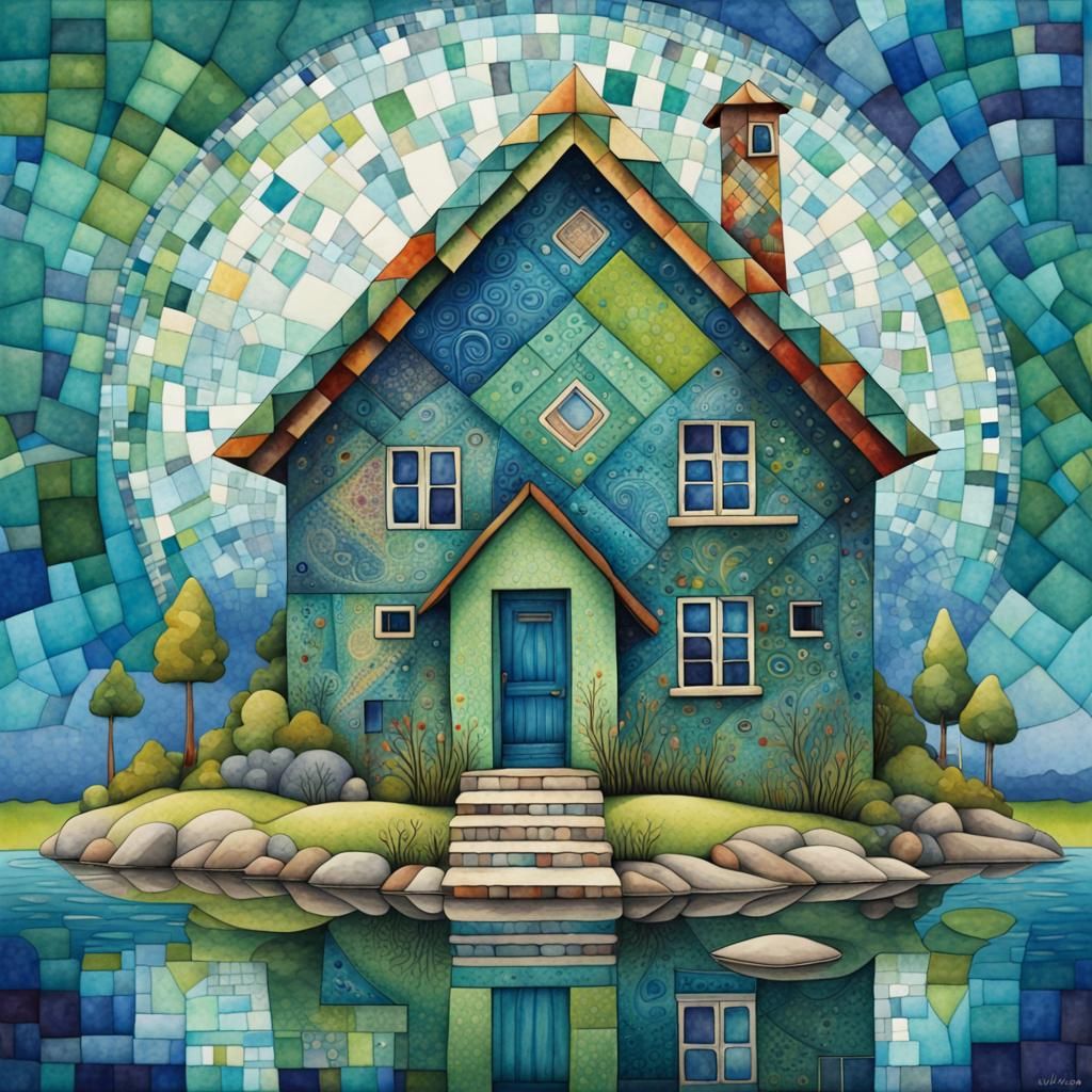 GREEN BLUE LAKE HOUSE