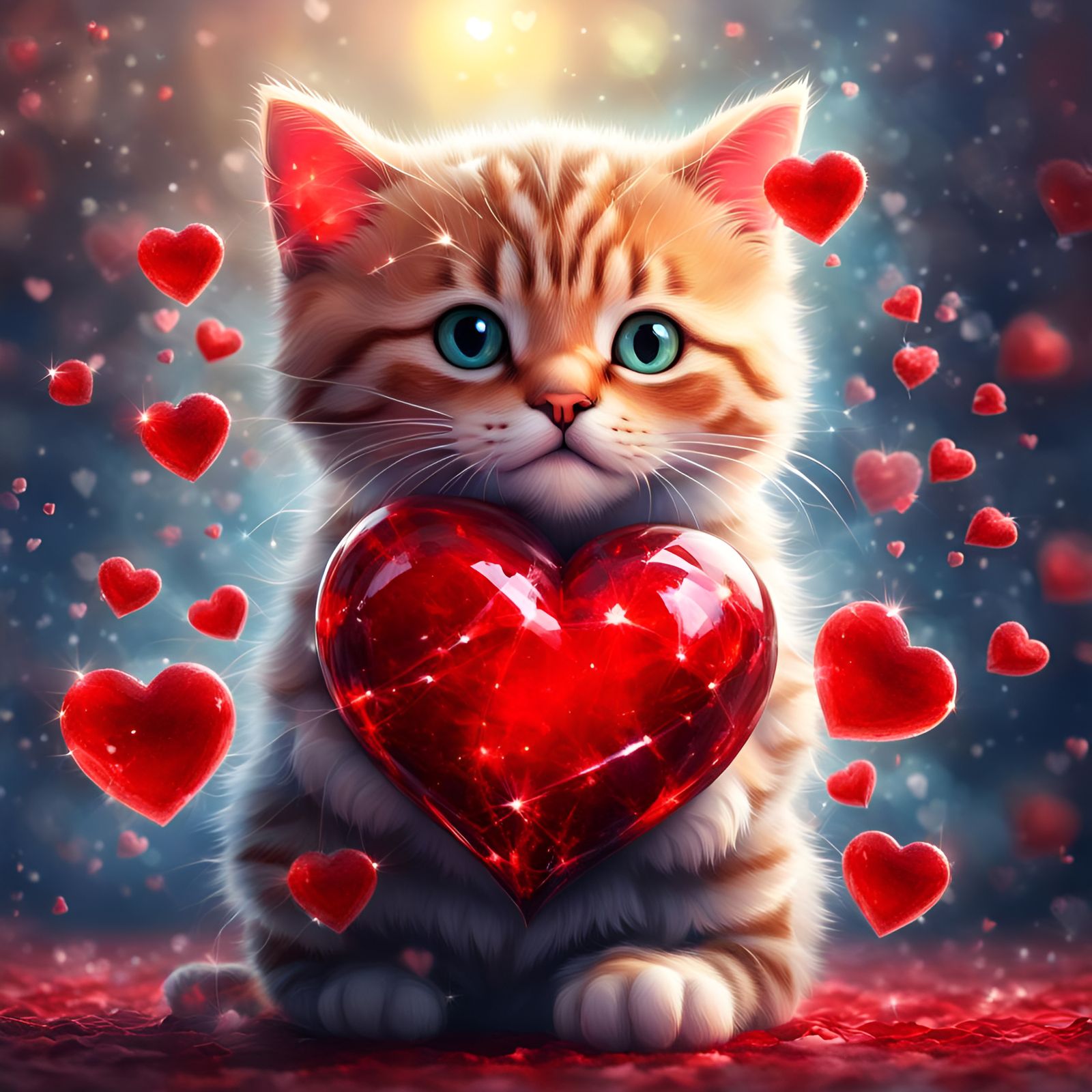 Meowentines Day