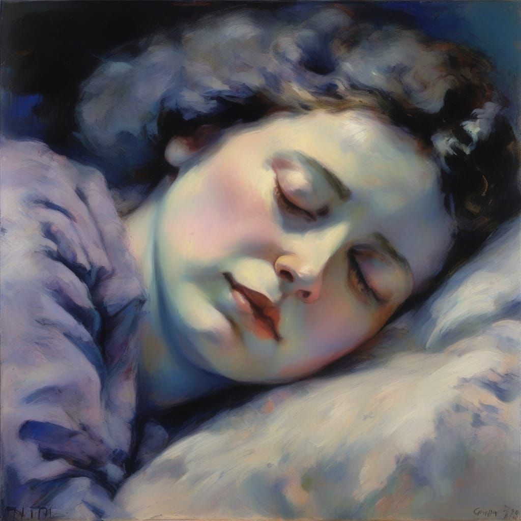 Surreal Dreamscape Painting in Vibrant Colors