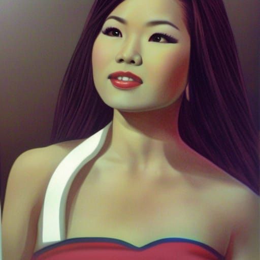 Miss America: Asian Woman in Alex Ross Style