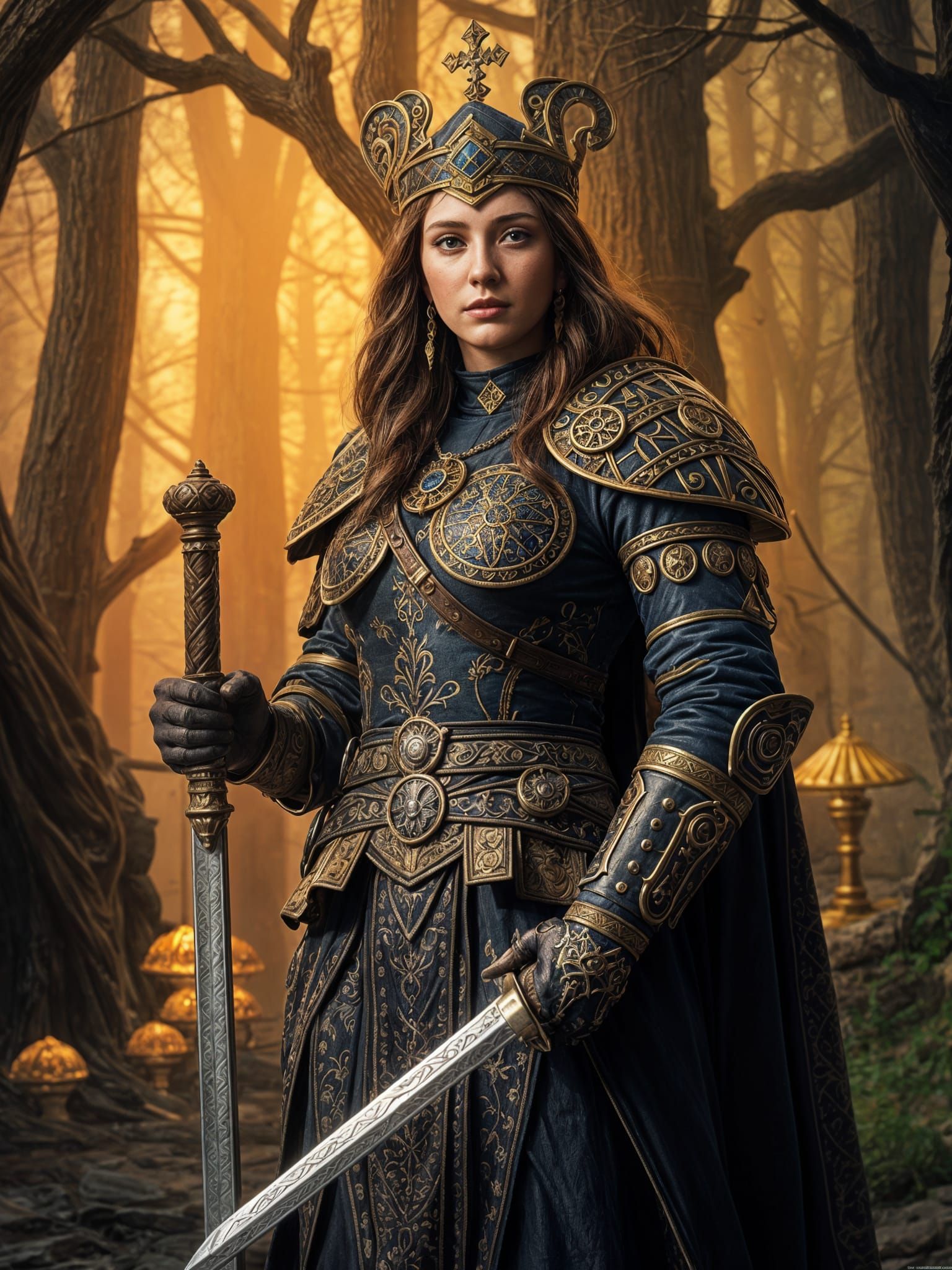 Empress of the Blade in Fantasy Concept Art