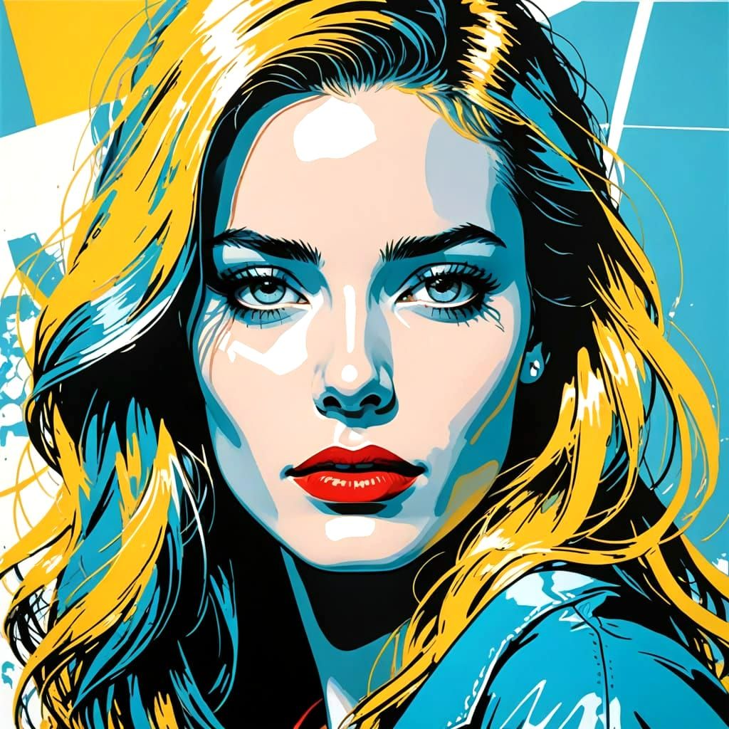 Stunning Young Woman in Quiet Reflection