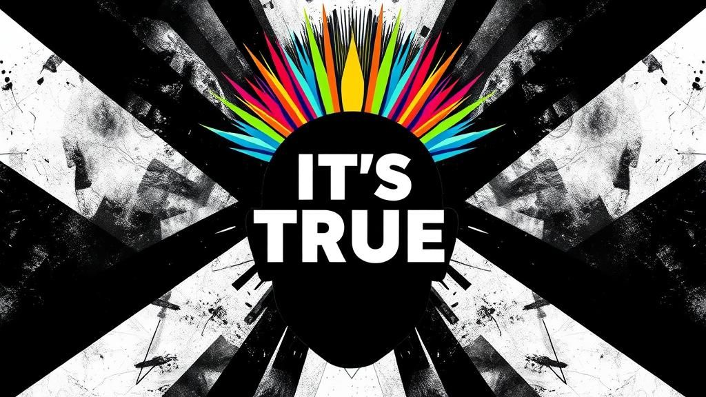 Striking Modern Art: "IT'S TRUE"