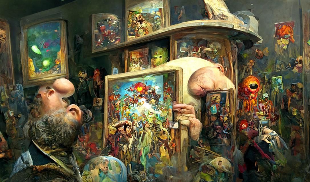 Apotheosis of Art: A Fusion of Styles