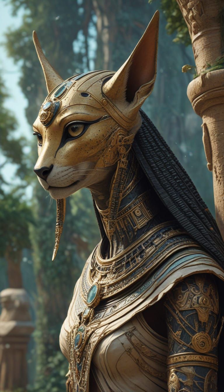 Bastet, Déesse Egypte ancienne...