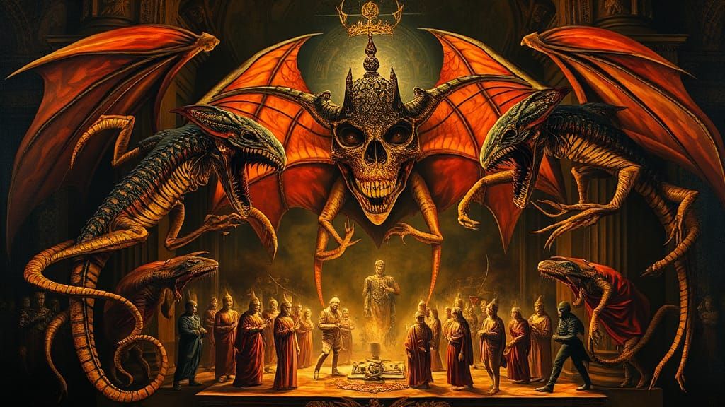 Surreal Reptilian Conspiracy at the Vatican