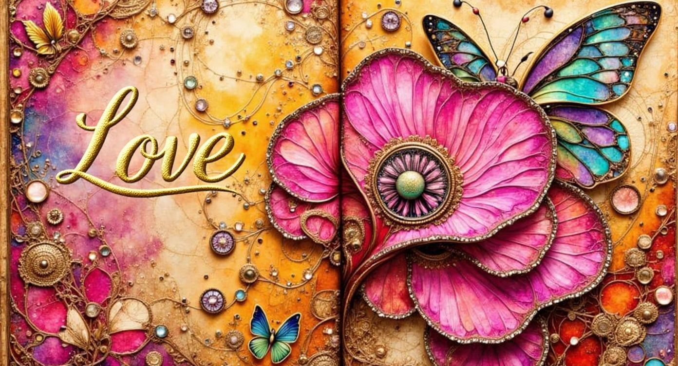 Beautiful, Handcrafted Journal Pages 🌸🖌️🎨