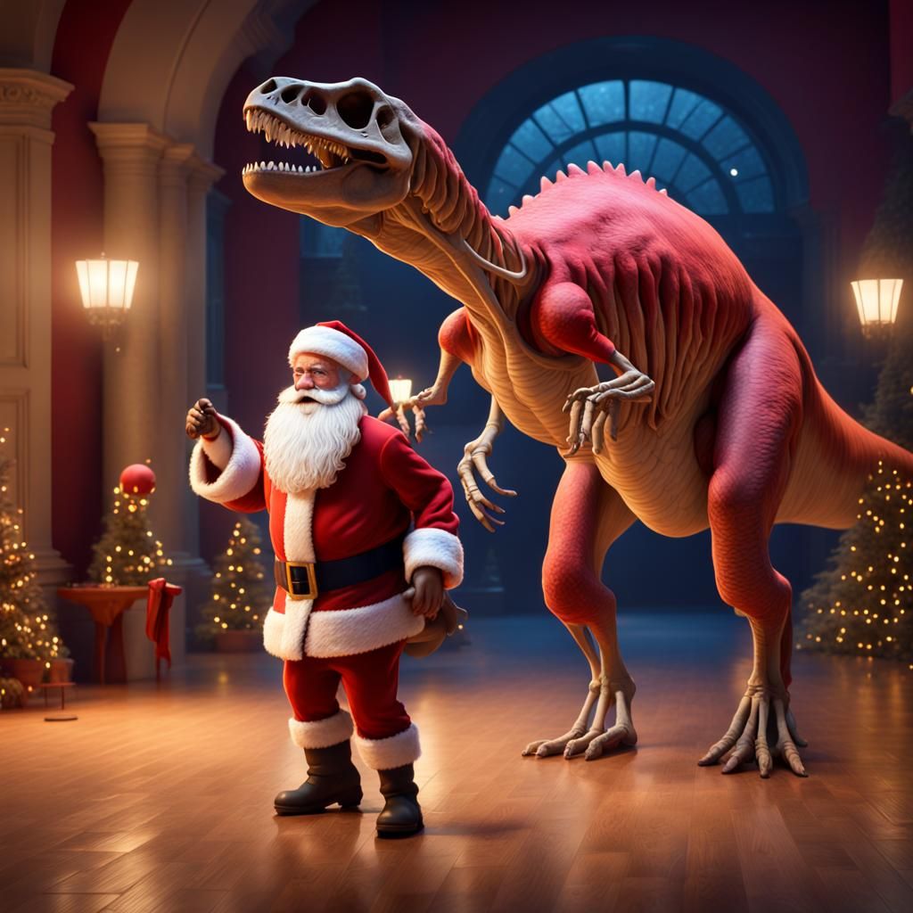 Santa's Museum Escape: A 3D Digital Art Adventure