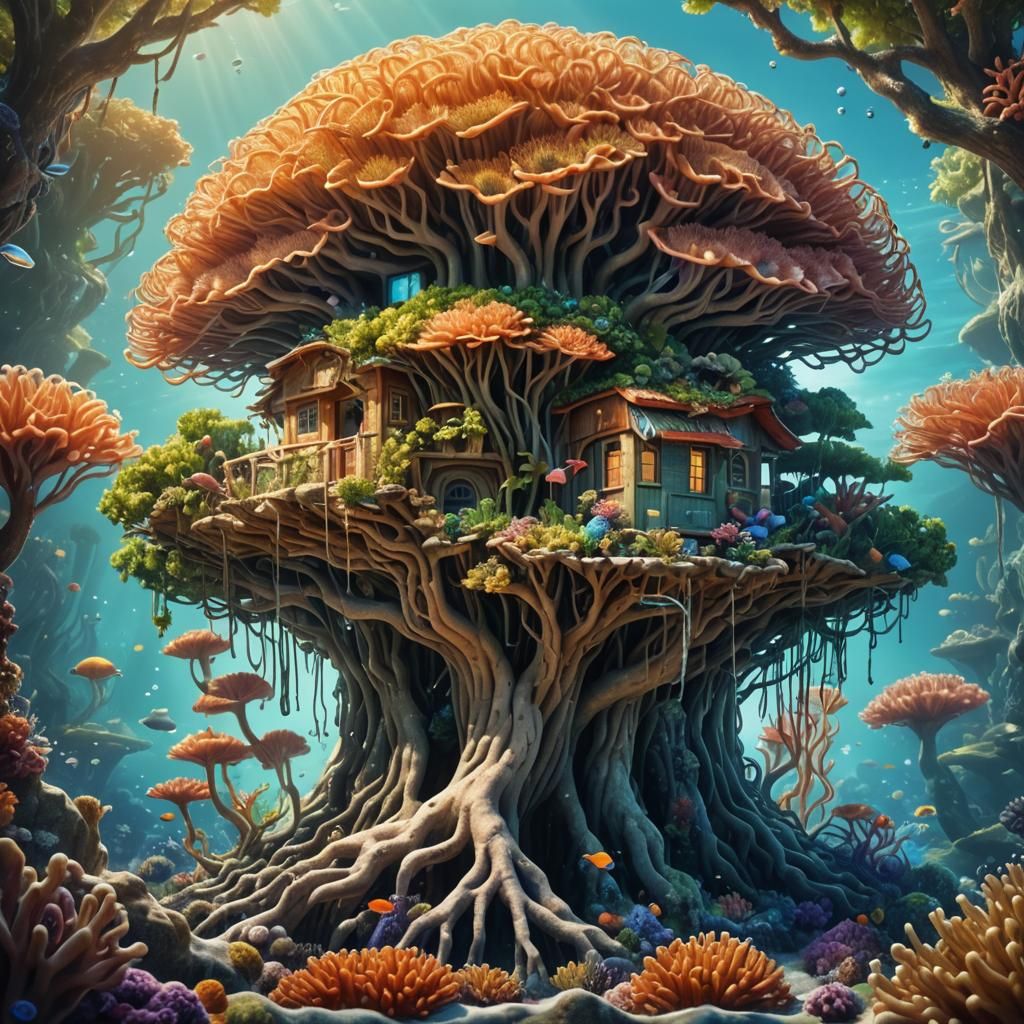 Coral 🪸 treehouse