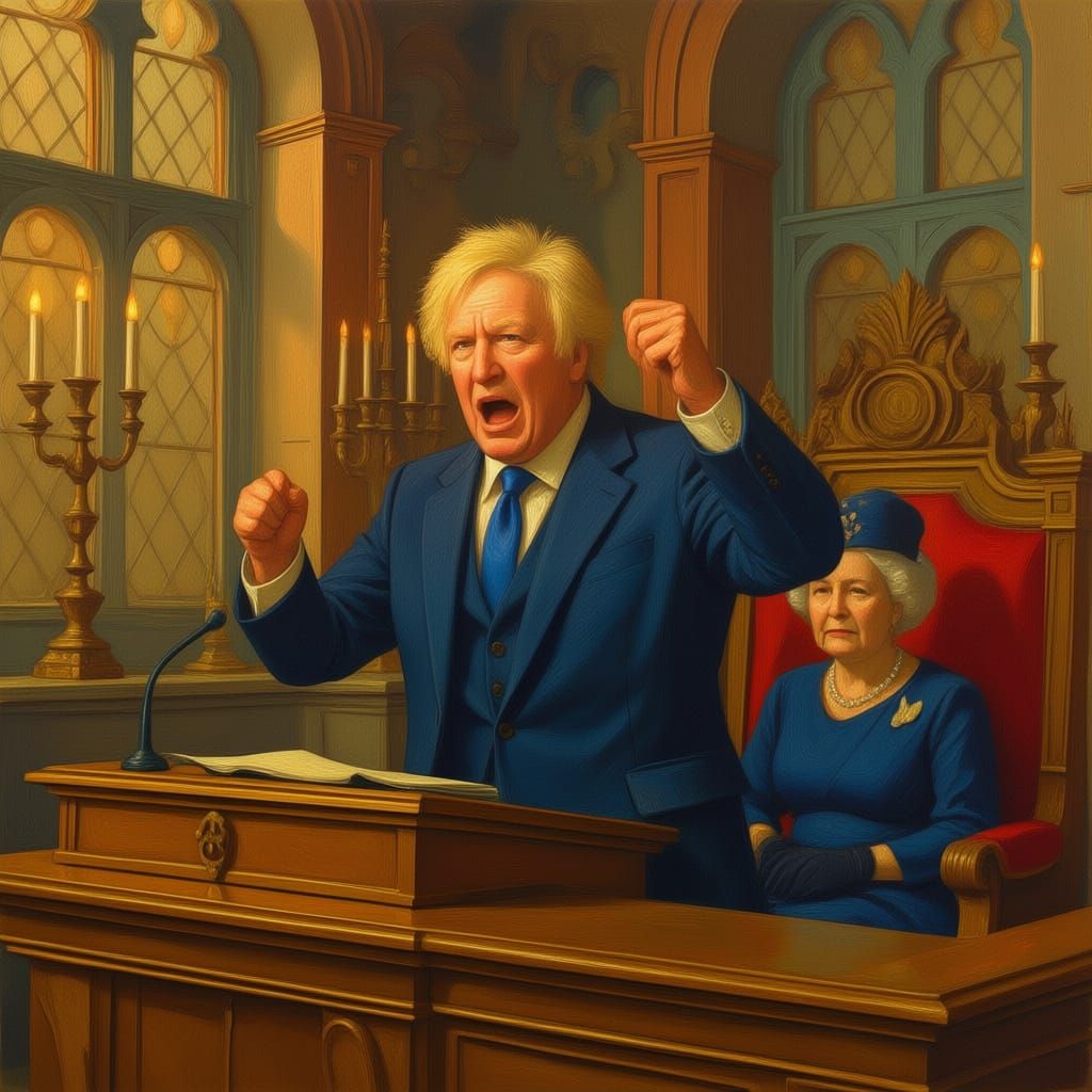 British Empire Faces Plague in Foggy London