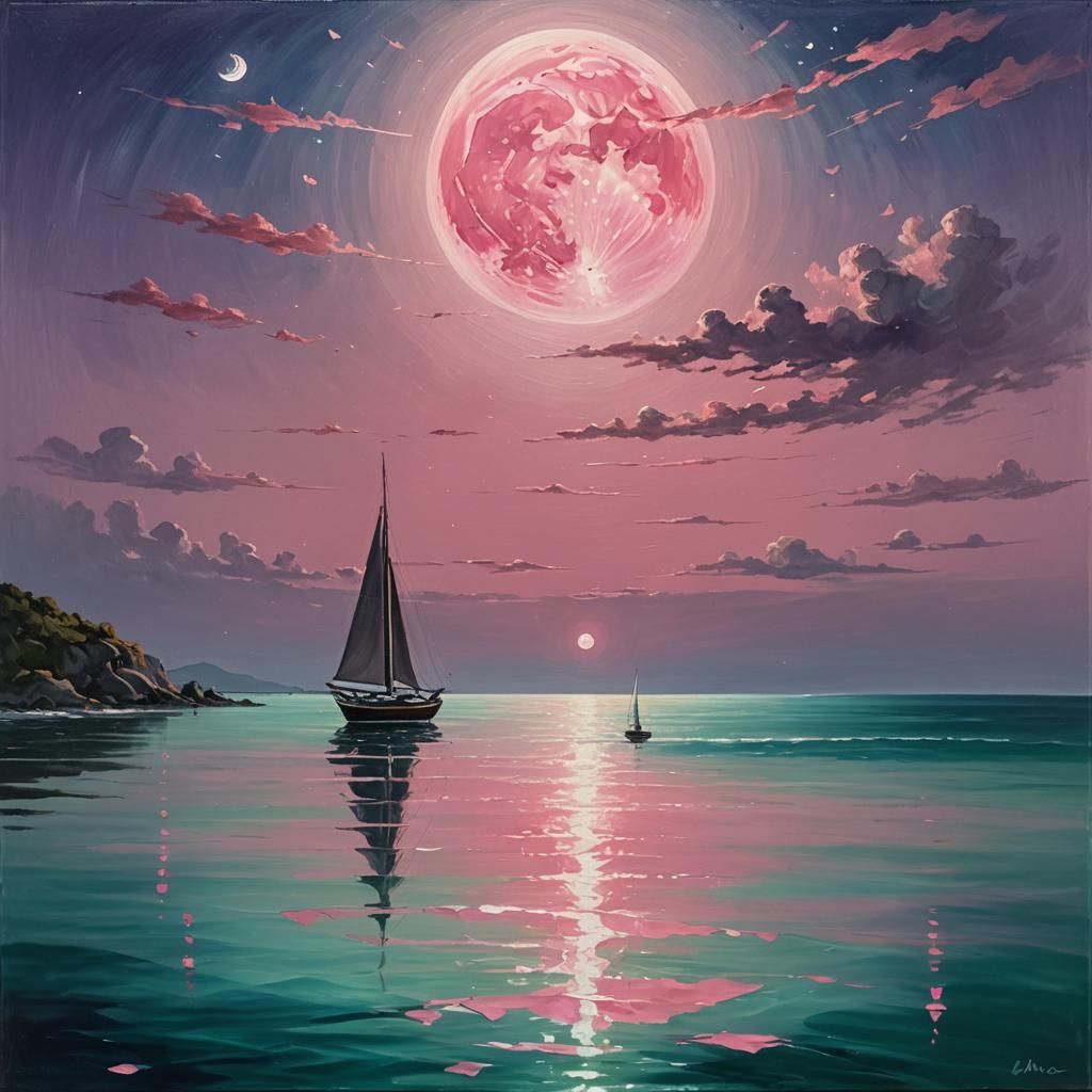 Pink moon