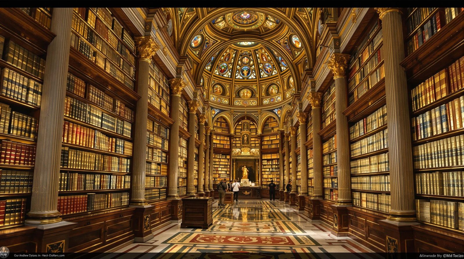 The Vatican library