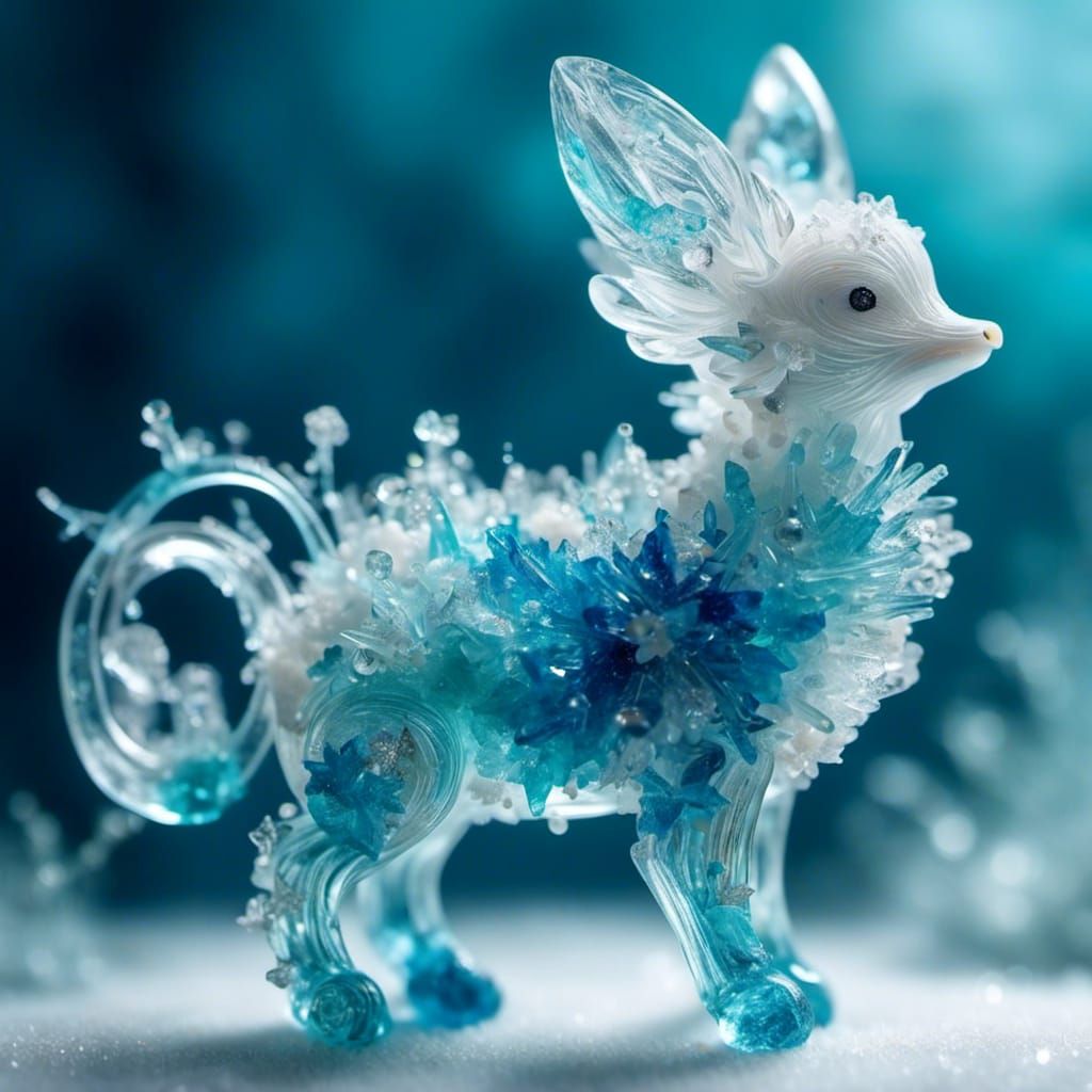 Abstract Evolution: Crystal Clear Cloud Animals