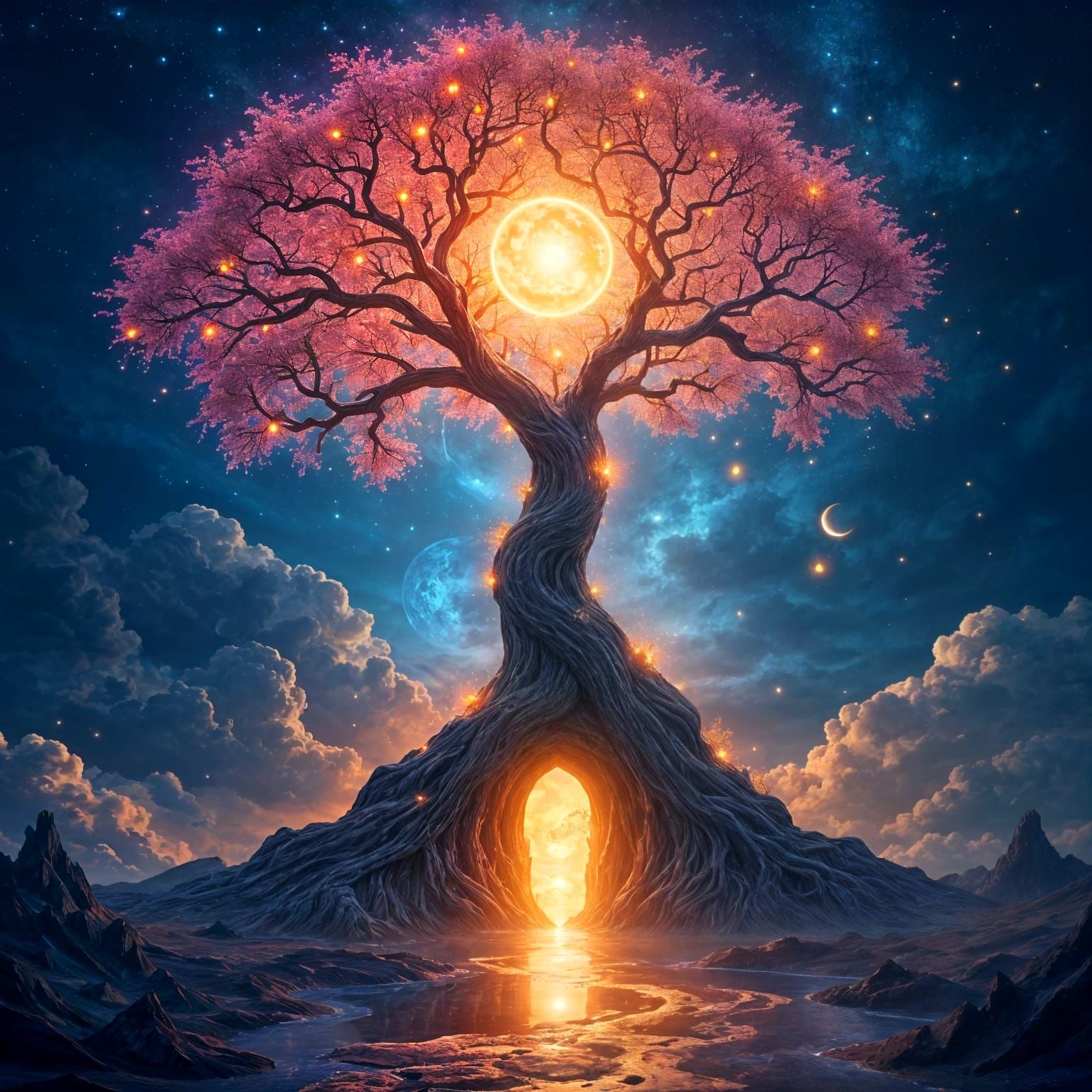 Vortex of Cosmic Transformation