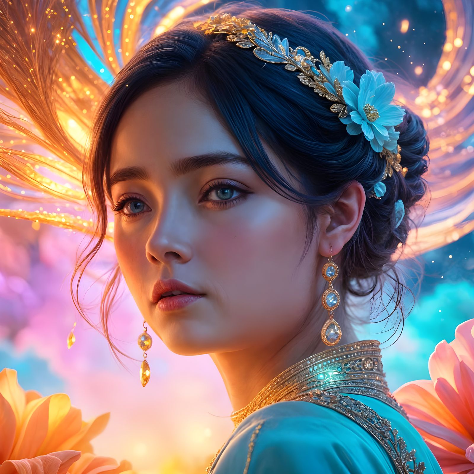 Bright Fantasy Image: Live Today, Forget Yesterday