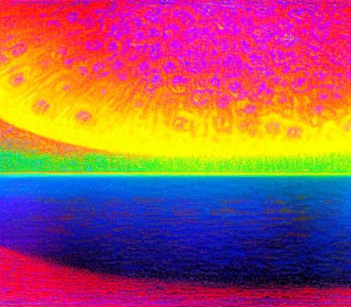 Eclectic Art Styles in Triadic Colors